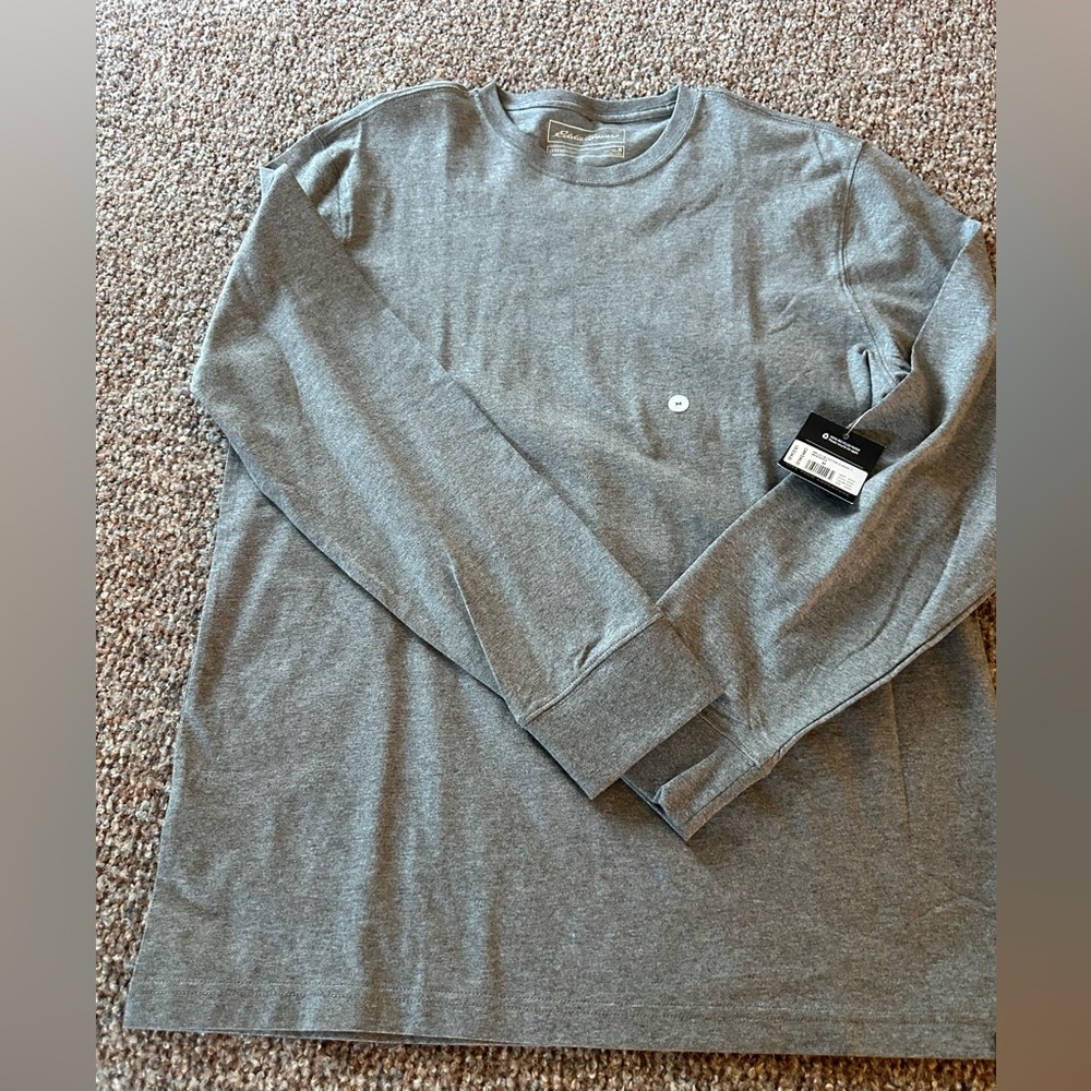 Eddie Bauer Heather Gray Tee
